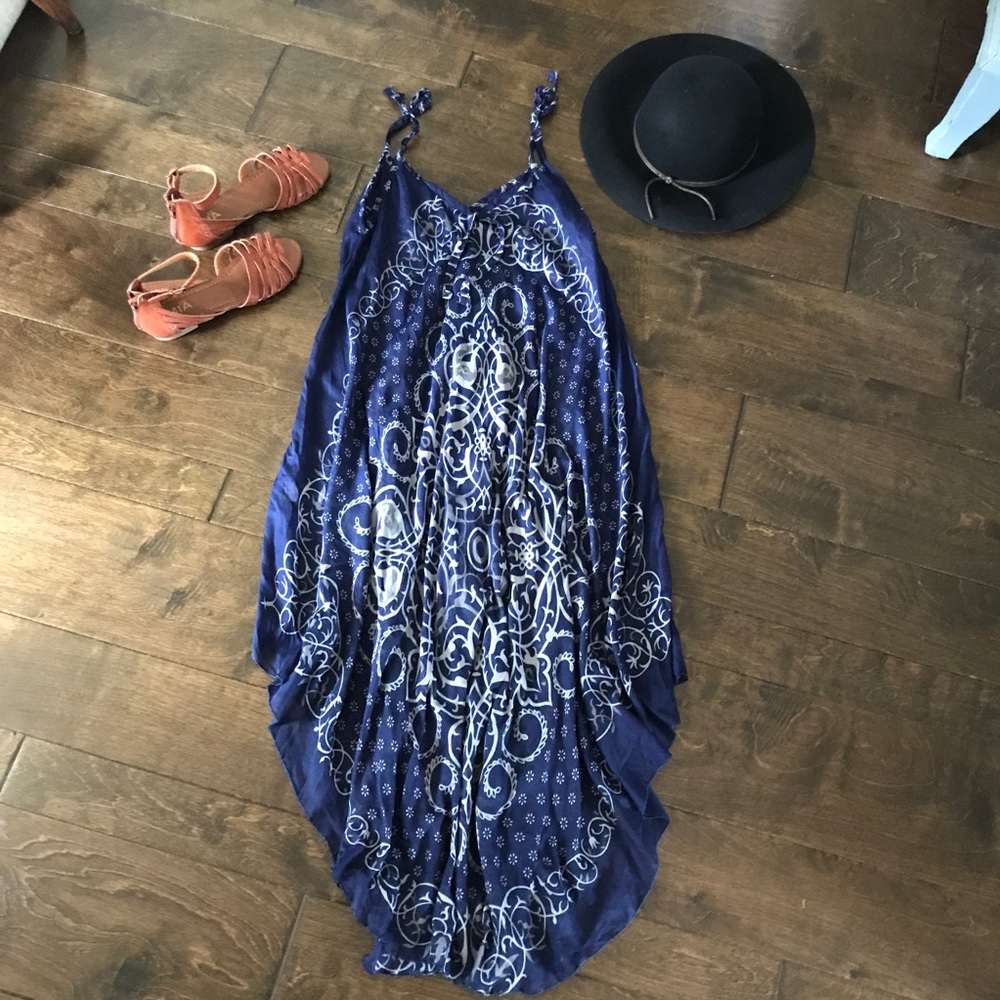 Blue Maxi Dress